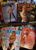 Selection of Adult Mayfair Magazines late 1970's to 1980's - condition mixed F/G. (#158) 4 Boxes