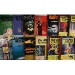 Group of 10x Ian Fleming James Bond Paperback Books by Pan books including Casino Royale, Moonraker,
