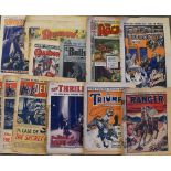 Assorted British Pictorial Selection to include 1929 The Marvel, 1934 The Pioneer, 1931 and 1934 The