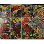Comic Books - Marvel Comics Group Where Monsters Dwell - includes1 Jan, 3 May, 4 July, 5 Sep, 6 Nov,