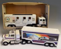Group of 4x Large Scale Truck Models Nylint ABC Sports TV Truck Set with box measures 53cm