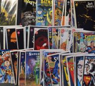 Comic Books - DC Comics Superman - all appear 2000, together with Batman Comic Books/Story Books,