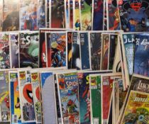 Comic Book Selection includes largely DC, Batman, Superman, Light Brigade and other comics, mostly