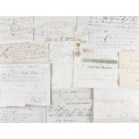 Norfolk - Reverend James Hoste - Selection of Bills and Receipts a mixed variety of papers, dated