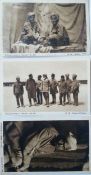 WWI German Propaganda Postcards of Sikhs - 3x Scarce First World War postcards printed by Germany to