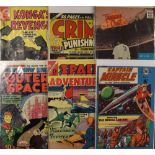 Mixed Comic Book/Story Selection to include Captain Miracle No3, Space Adventures March, Outer