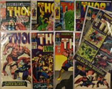 Comic Books - Marvel Comics Group The Mighty Thor includes 119 Aug, 123 Dec, 124 Jan, 125 Feb, 133