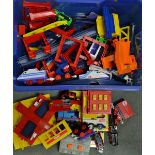 TOMY Plastic Train Selection many marked 1988 includes a comprehensive collection of trains,