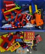 TOMY Plastic Train Selection many marked 1988 includes a comprehensive collection of trains,