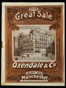 Oxendale & Co, Granby Row, Manchester. 1907-8 catalogue - Great Sale of our Newest Autumn & Winter