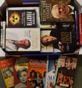 Quantity of Signed Biography and Autobiography Books including Denis Thatcher Below the Parapet, Seb