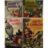 Comic Books - Gold Key Mighty Samson includes May, Mar, Feb and Nov, condition varies A/G (4)