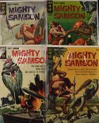 Comic Books - Gold Key Mighty Samson includes May, Mar, Feb and Nov, condition varies A/G (4)