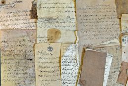 Ram Singh papers Urdu papers - A collection of letters, postcards and documents relating to Bhai Ram