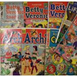 Comic Books - Archie Series Mixed Selection includes Betty and Veronica 147, 116, 132, Archie 169,