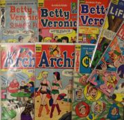 Comic Books - Archie Series Mixed Selection includes Betty and Veronica 147, 116, 132, Archie 169,
