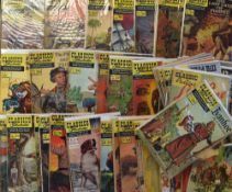 Selection of 1960s/70s onwards Classics Illustrated Comic/Story Books includes Ivanhoe, Robin