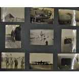 WWII Africa Photo Album contains various photographs Ismalia Egypt, Alamein, Alexandria, depicts