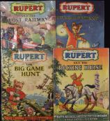 Adventure Series 'Rupert' Comic Book Selection includes No21, No5, No15 and No28, condition