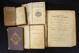 Selection of Books to include Culpeper's Complete Herbal Physically applied to the cure of all