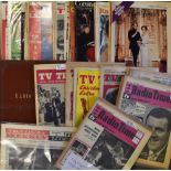 Selection of Assorted TV and Related Magazines including TV Times, Coronation Street, Radio Times,