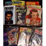 Mixed Comic Collection includes Weird Tales, Creepy Worlds, Funnies Album, Great Indian Stories,