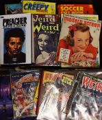 Mixed Comic Collection includes Weird Tales, Creepy Worlds, Funnies Album, Great Indian Stories,