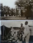 Photo Postcards of Sikh Troops at Hampton Court includes 2x vintage photographic military