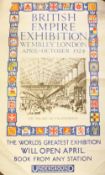 Poster - For British Empire Exhibition 1924 - Calling it "The World's Greatest Exhibition" Showing