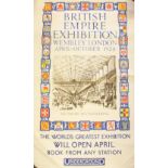 Poster - For British Empire Exhibition 1924 - Calling it "The World's Greatest Exhibition" Showing