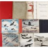 Royal Observer Club Selection of books includes British Aircraft Vol I and II, Aircraft of the