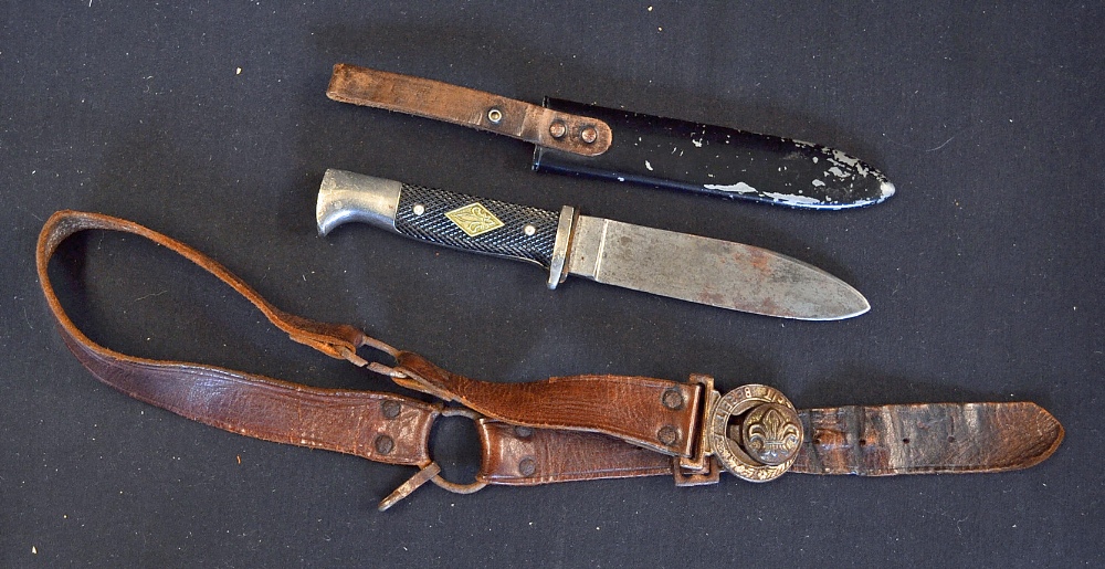 Germany Scout belt and dagger - Before the Hitler Youth the German Scout Movement was very popular