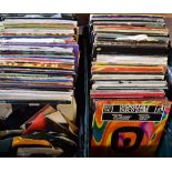 Quantity of Assorted Vinyl Records includes Blue Pearl, I-Kon, Road House, Blues Brothers, Keith Mac