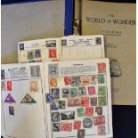 Mixed Lot of Items to include The Rocket Stamp album with British and World stamps plus a Junior