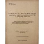 WWII Neuropathology and Neurophsiology, including Electro-Encephalography in Wartime Germany