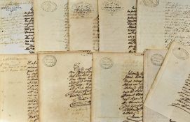 Cuba - Selection of c.1860s Manumission Documents for the lives and deaths of African and Black