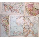 Selection of Maps - Asia, India, Africa - a mixed selection, various sizes, worth inspecting,