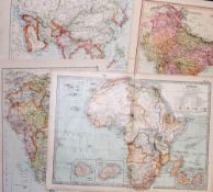 Selection of Maps - Asia, India, Africa - a mixed selection, various sizes, worth inspecting,