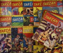 Selection of Tarzan Adventures includes Vol 8 No 4, 5, 13, 23, 27, 36, 37, 46, 51, Vol9 No2, 4, 5,