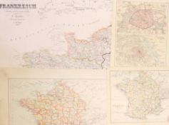 Maps - France Selection of Maps various sizes and covers various parts of France, worth