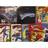 1953 Superman Annual together with 1954, 1959, 1960, 1961, 1967, Supercomic Summer Gift Book,