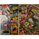 Comic Books - Marvel Comics Group Where Monsters Dwell - includes 12 Nov, 13 Jan, 14 Mar, 15 May, 16