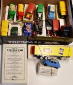 Selection of Corgi and Lledo Diecast Vehicles including cars and commercial vehicles, most having