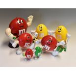 Mixed Quantity of M&M Sweet Dispensers including assorted models and colours, mixed conditions. (