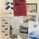 Mixed Selection of Automobile Catalogue, Brochures and Adverts includes some reproduction,