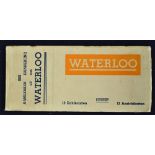 German Remembrance of Waterloo Postcards - [Aandenken erinnerung uit aus Waterloo], contains 12