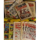 British Comics - Assorted 1950's and 1960's to include 1946 Sunday News comic section, 1947 Sunday