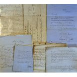 Maritime - Death of Captain Croker of H.M.S. Favorite - Original document entitled 'Copy of the