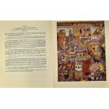 Mughal Miniatures Book by Humayun Kabir 1955 - illustrated with 10 plates, in A/G condition overall