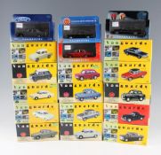 Quantity of 1:43 Scale Vanguards Boxed Diecast Cars including Vauxhall Cresta, Rover 2000, Austin